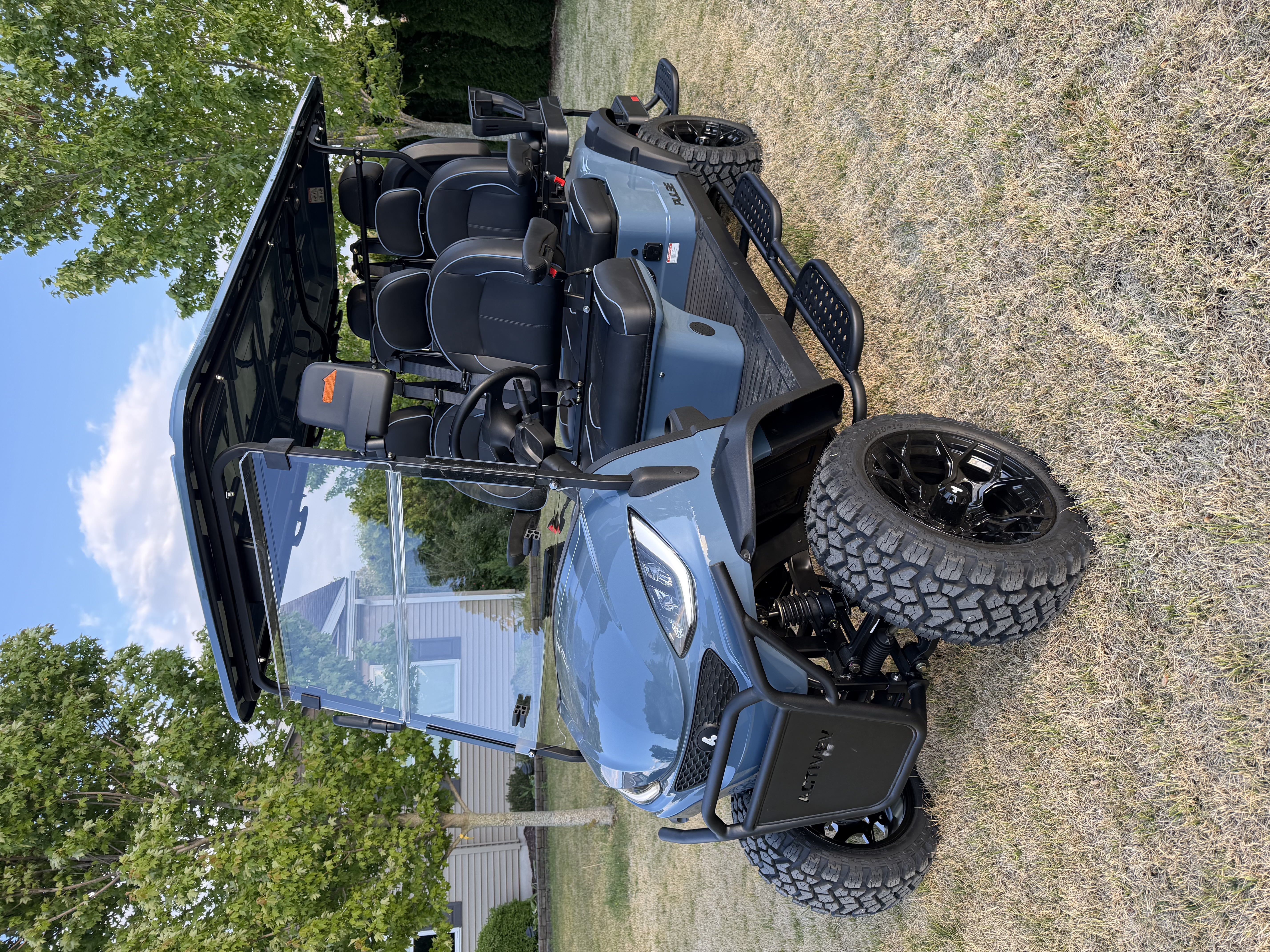 Cart ActivEv Pulse 6 Lifted Anvil Blue