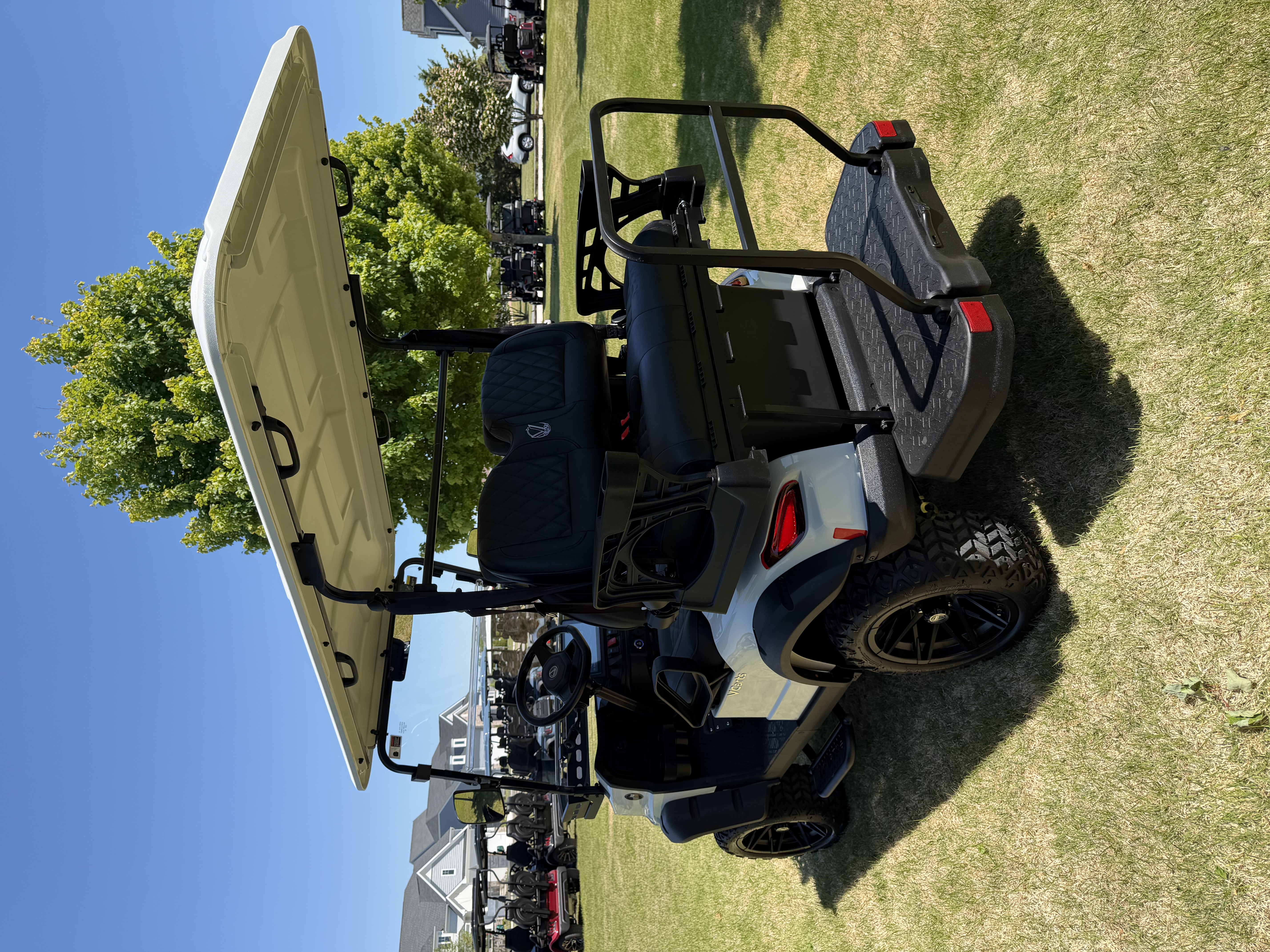 2026 VCarts Lifted Cruiser White
