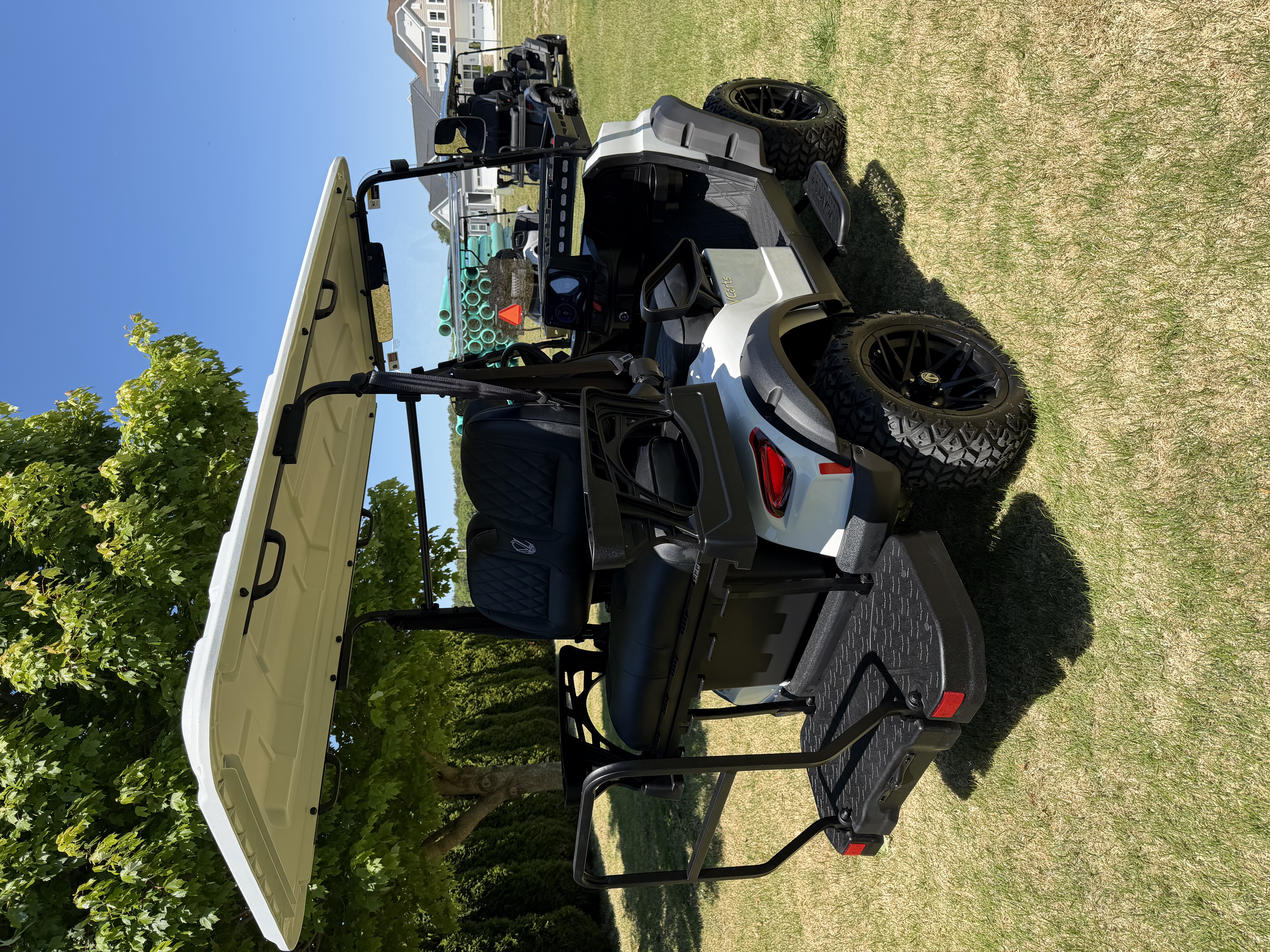 2026 VCarts Lifted Cruiser White