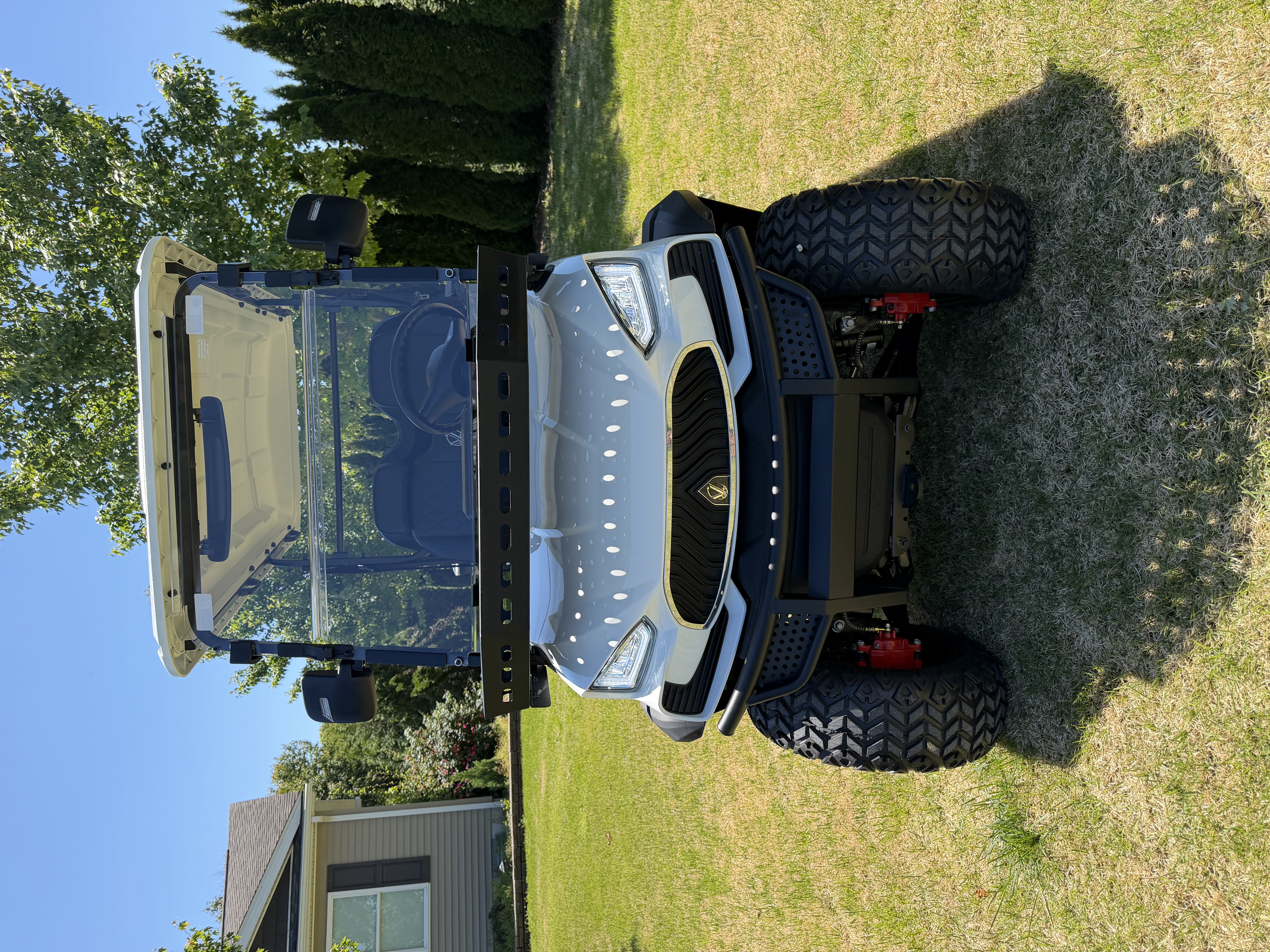 2026 VCarts Lifted Cruiser White