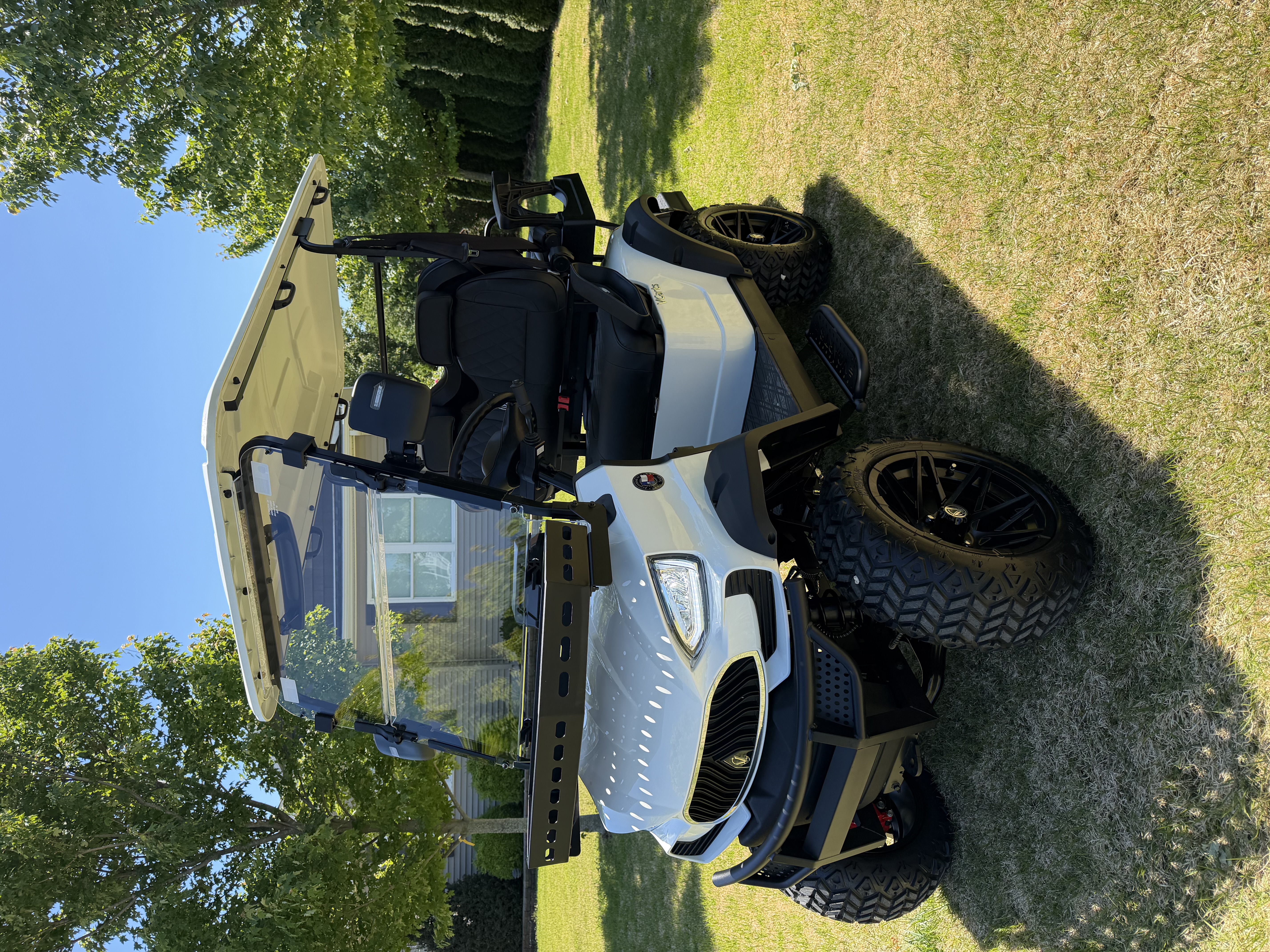 2026 VCarts Lifted Cruiser White