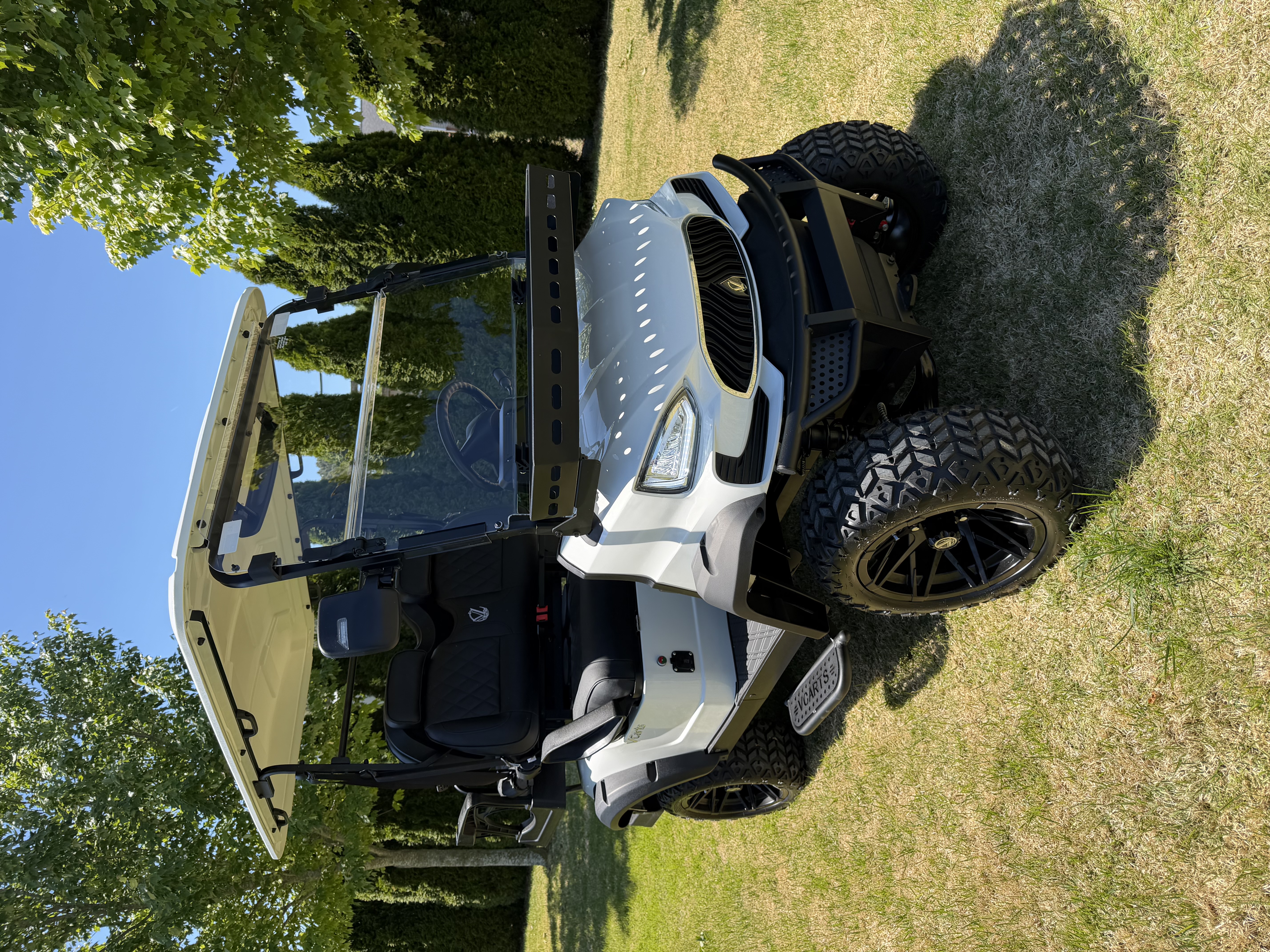 2026 VCarts Lifted Cruiser White