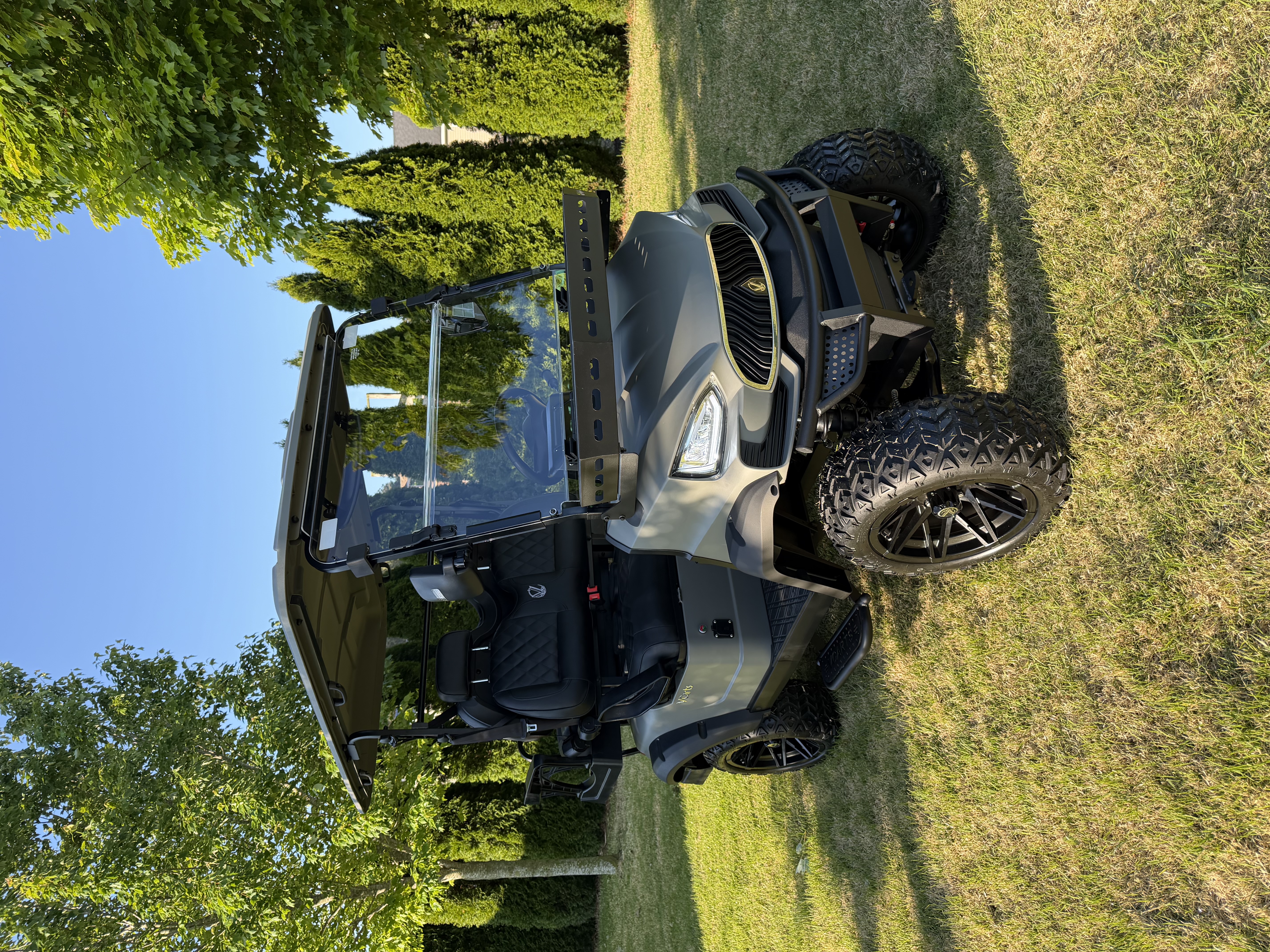 2026 VCarts Lifted Cruiser Matte Gray