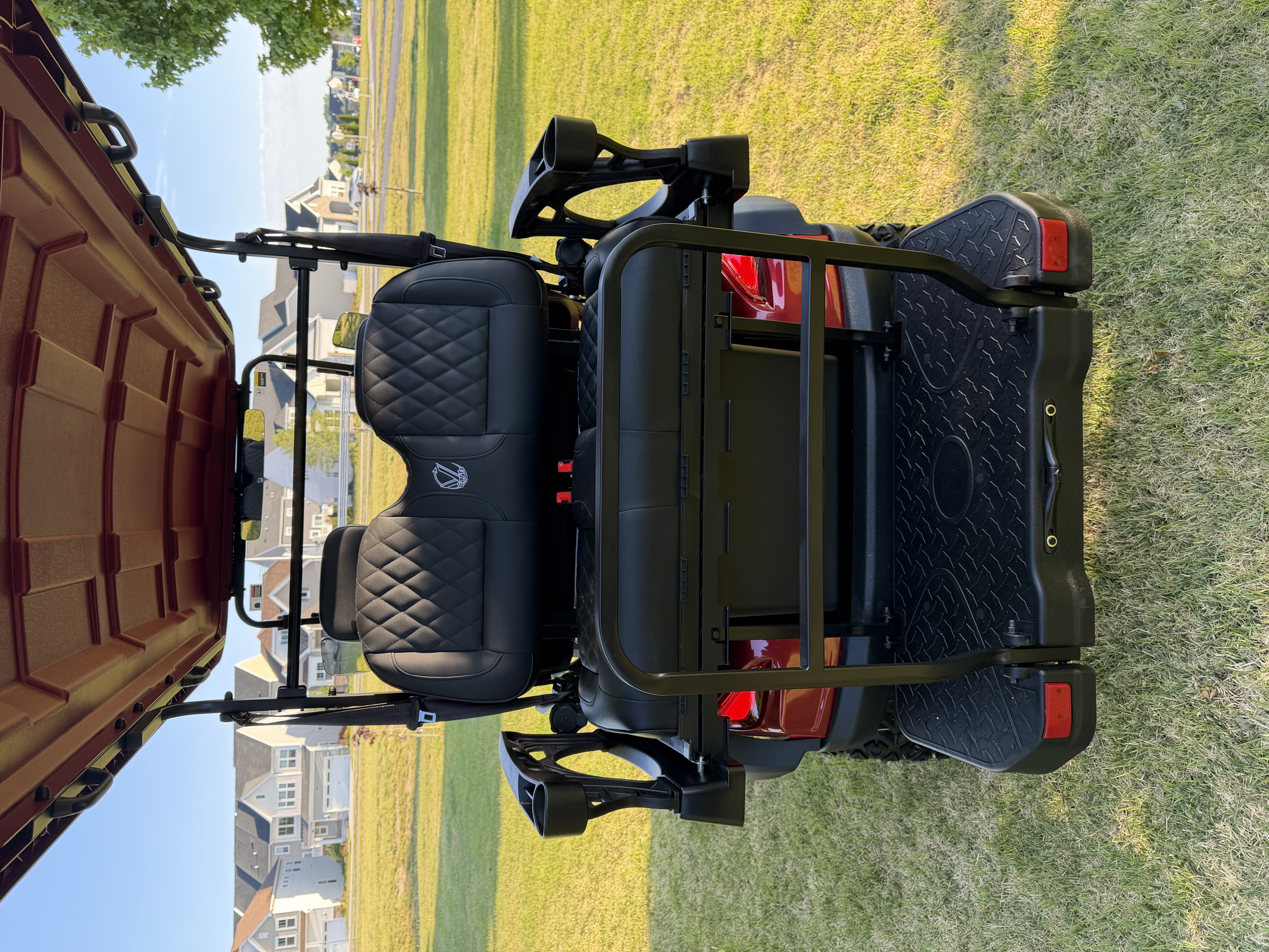 2026 VCarts Lifted Cruiser Burgendy