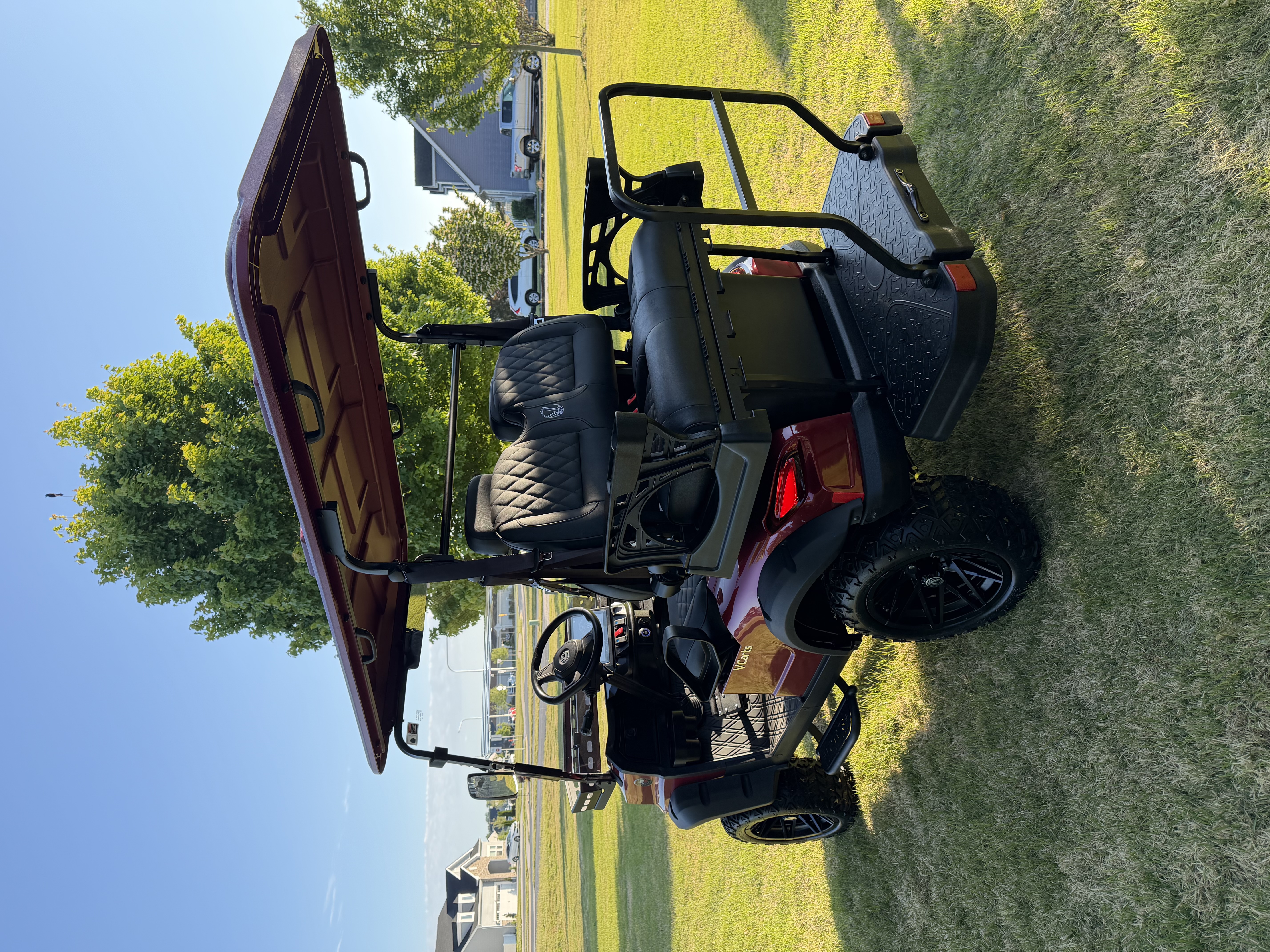 2026 VCarts Lifted Cruiser Burgendy
