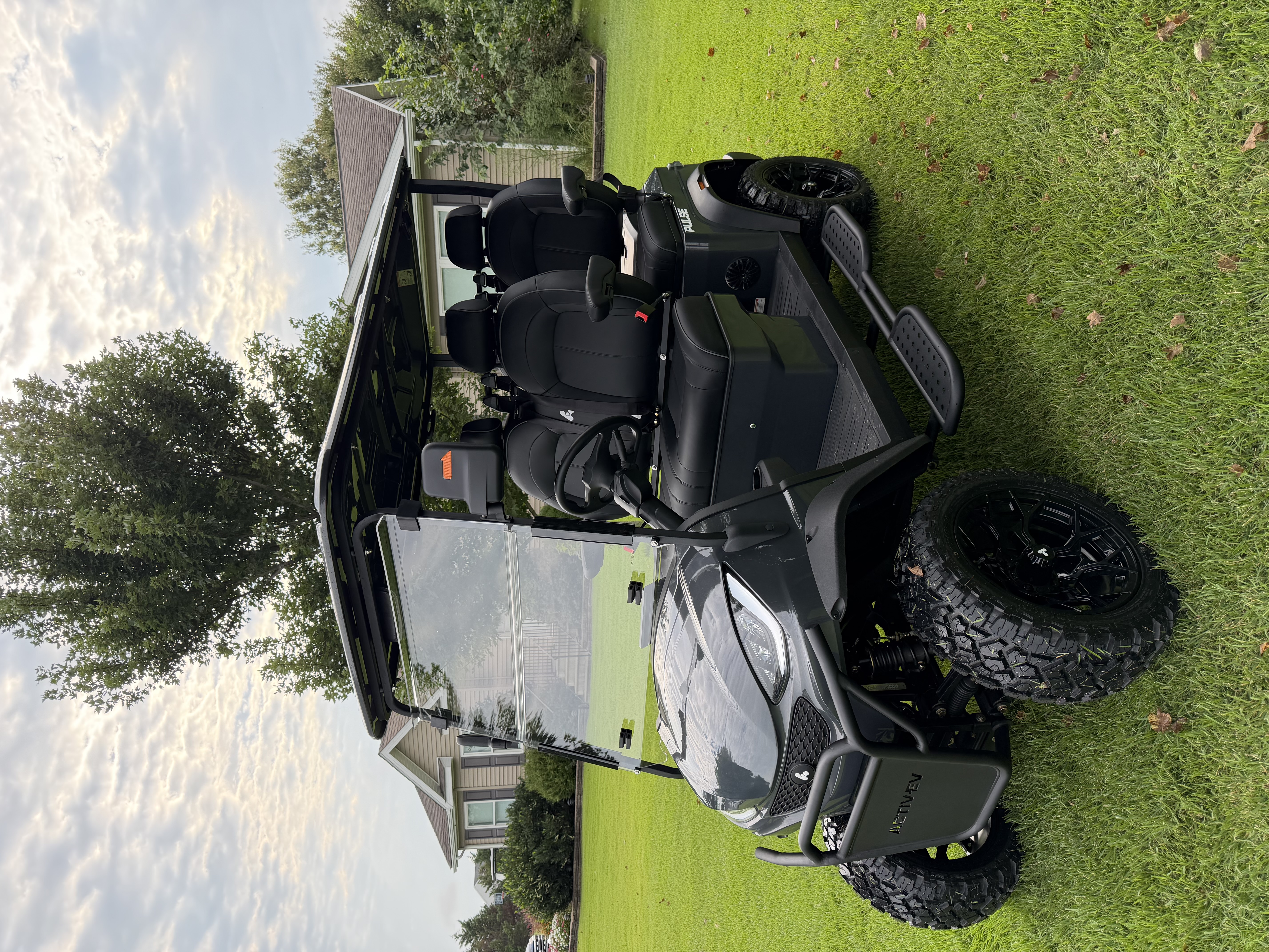 2027 ActivEV Pulse 4 Forward Charcoal Lifted