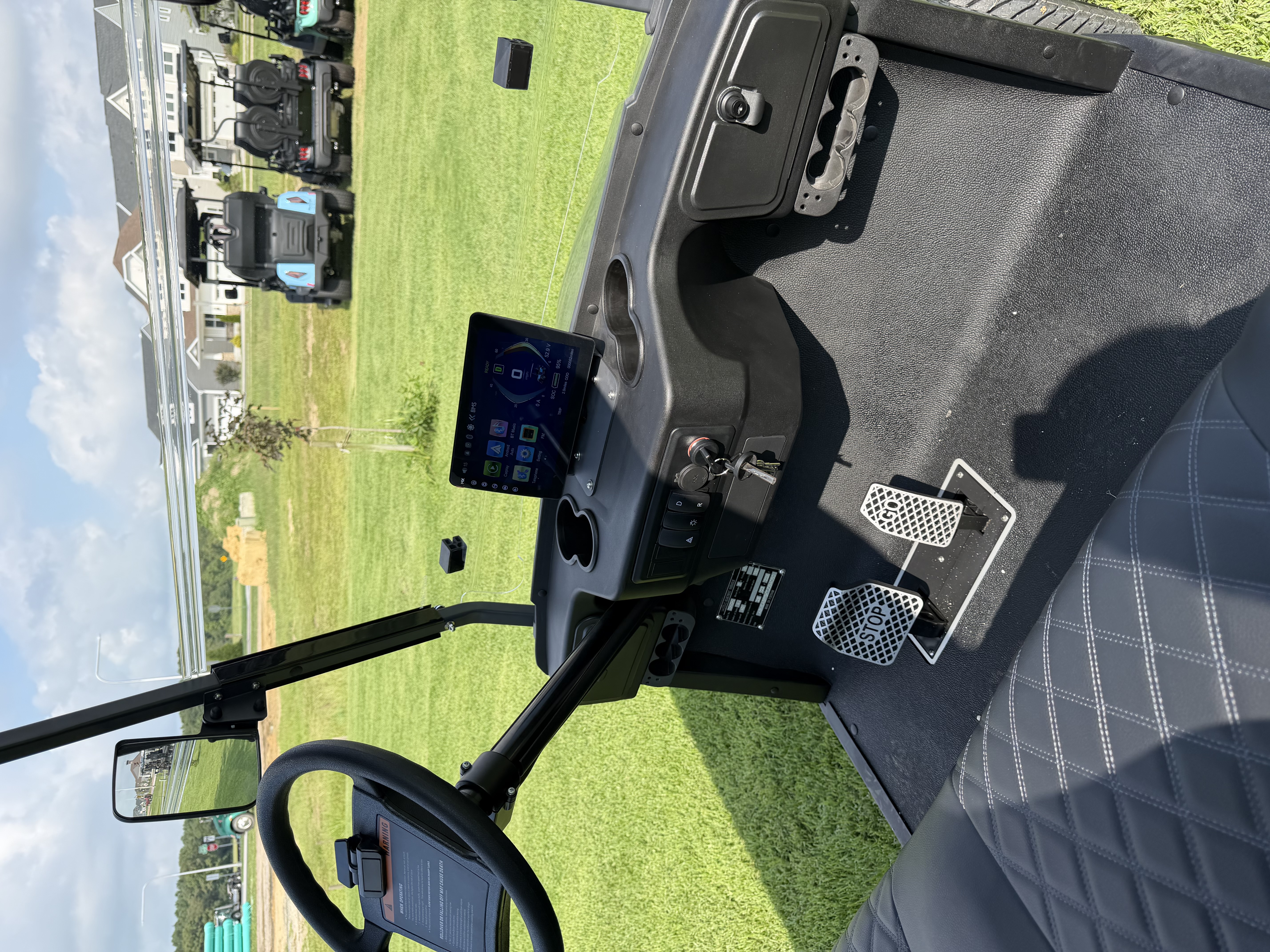 2026 Massimo 4 Passenger Blue