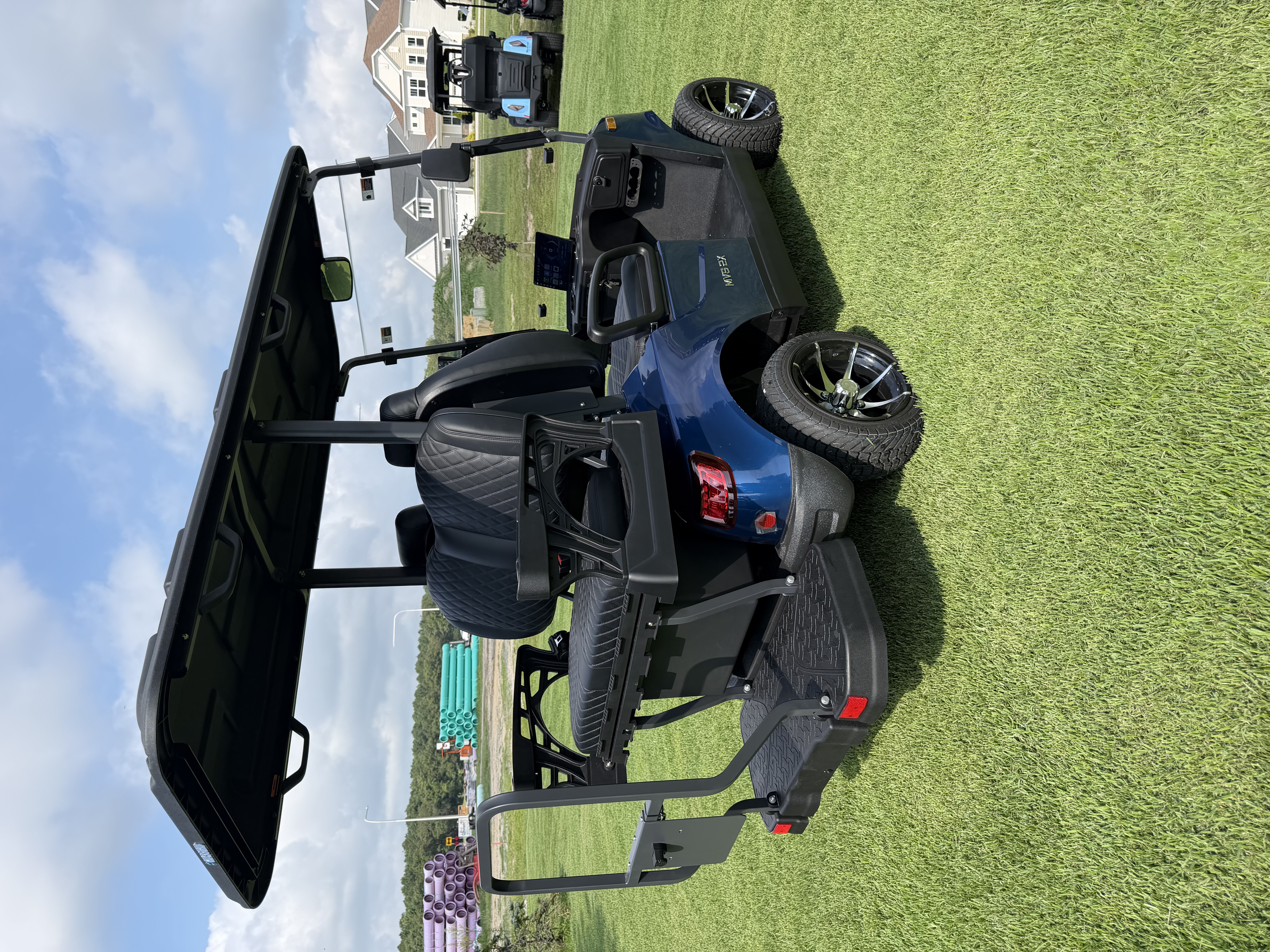 2026 Massimo 4 Passenger Blue