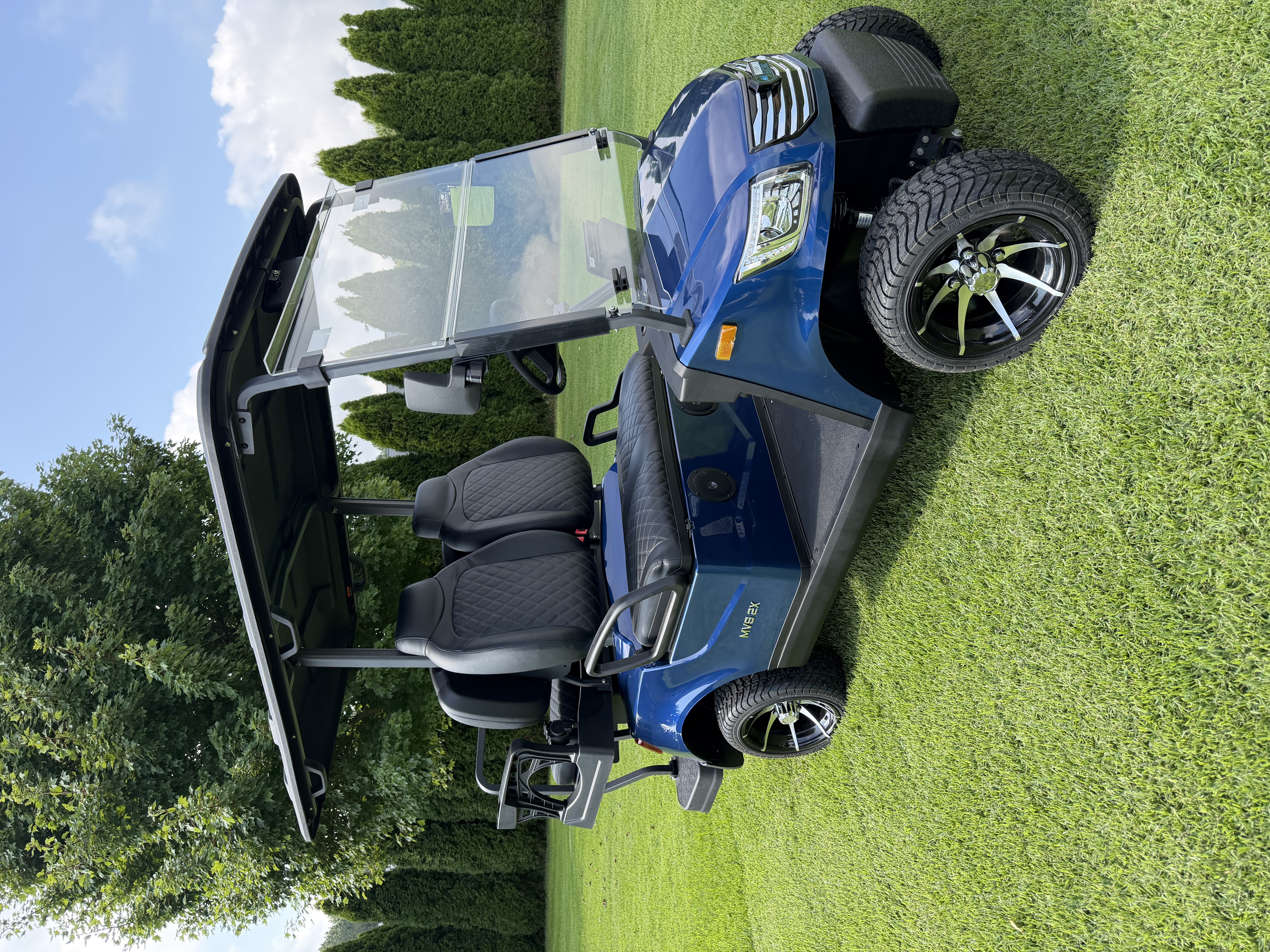 2026 Massimo 4 Passenger Blue