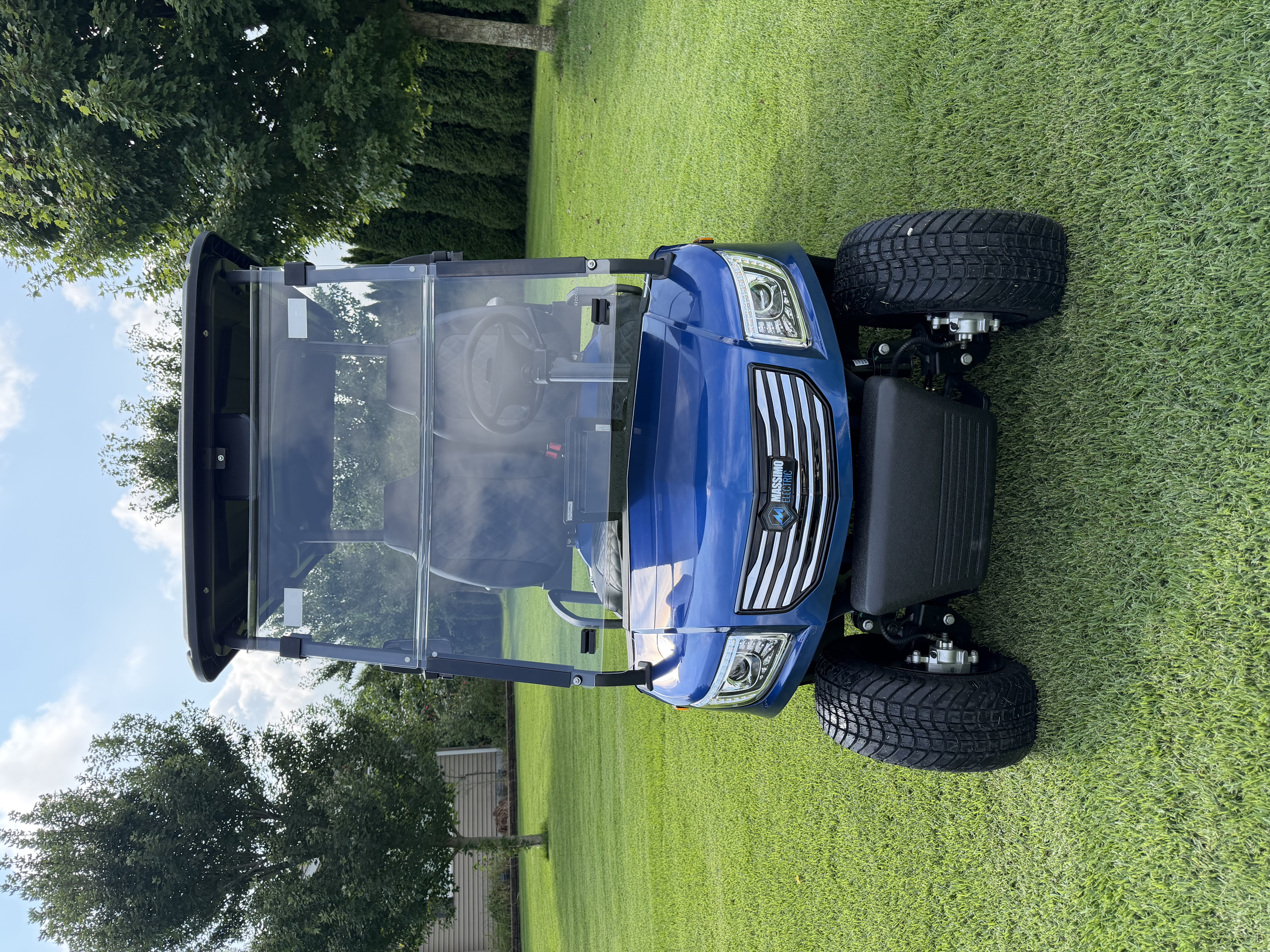 2026 Massimo 4 Passenger Blue