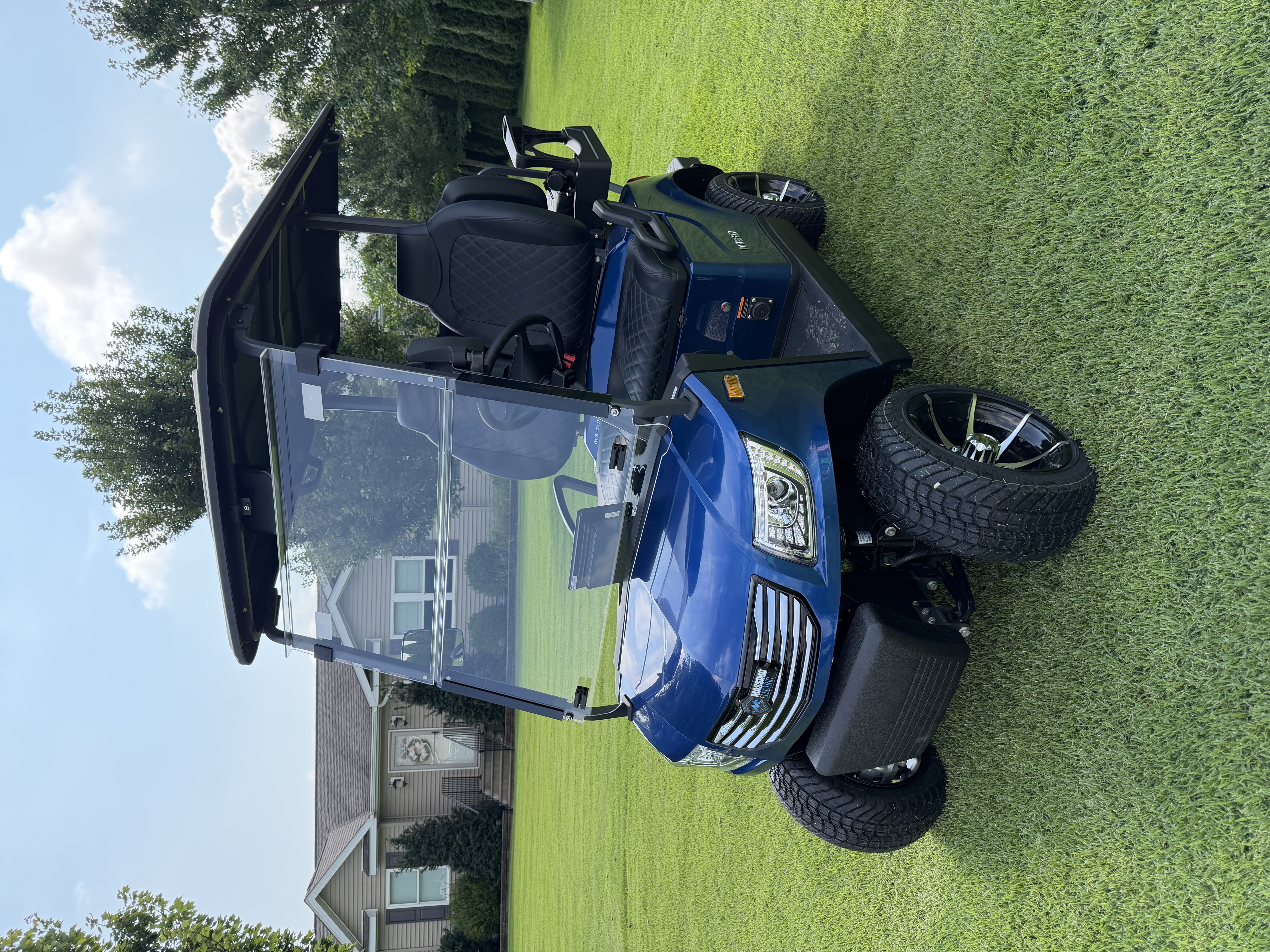 2026 Massimo 4 Passenger Blue